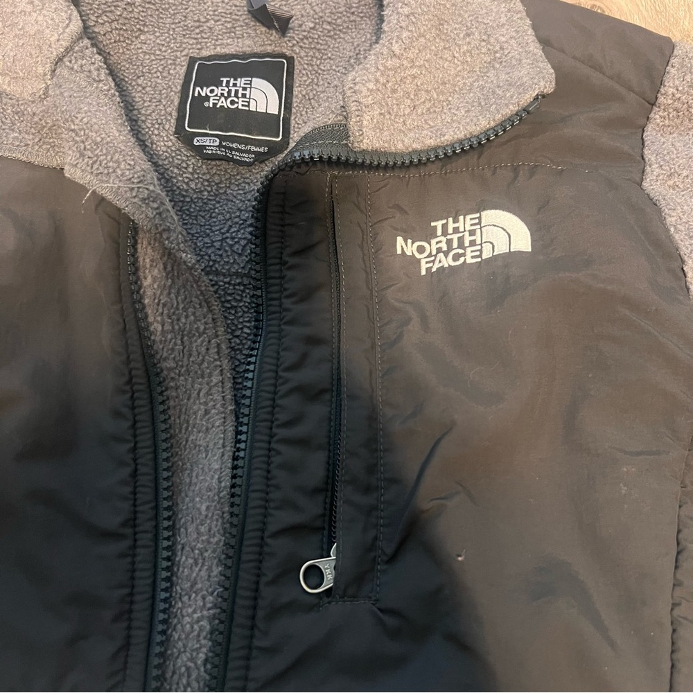 The North Face Black and Gray Insulated Jacket